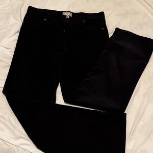 Old Navy, Black Corduroy Pants, boys size 18 Husky